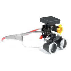 YUYO DY-117 3.5X Dental Surgical Loupe + DY-010 Wireless 3W LED Headlight