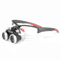 YUYO DY-117 Dental Medical Binocular Surgical Loupe 3.5X-420mm Adjustable