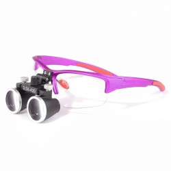 YUYO DY-117 Dental Medical Binocular Surgical Loupe 3.5X-420mm Adjustable