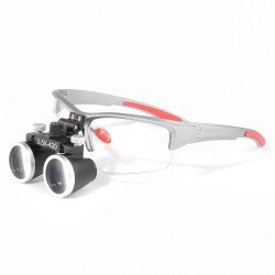 YUYO DY-117 Dental Medical Binocular Surgical Loupe 3.5X-420mm Adjustable