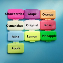 100 Pack Dental Gum Irritation Orthodontic Wax For Braces Fruit Scents