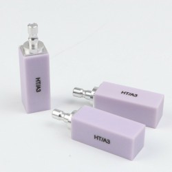 5Pcs B40 HT/LT Dental Lab Lithium Dislicate Glass Ceramic Blocks Fit Sirona Cerec CAD/CAM System