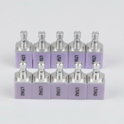 5Pcs C14 HT/LT Dental Lab Lithium Dislicate Glass Ceramic Blocks Cad Cam For Sirona Cerec