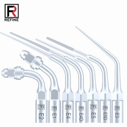 5Pcs Refine® Endodontic Ultrasonic Tips E1 E2 E3 E4 E4 E6 E7 E8 E9 E10 E11 E14 E15 Fit EMS Mectron Woodpecker