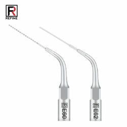 5Pcs Refine® Ultrasonic Endo Tips E60 E62 Fit EMS Mectron Woodpecker Scaler