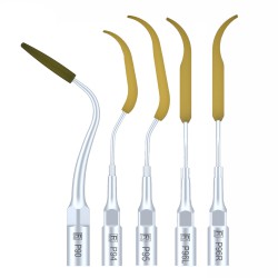 5Pcs Refine® Ultrasonic Scaler Tips for Implant P90 P94 P95 P96L P96R Fit EMS MECTRON WoodPecker