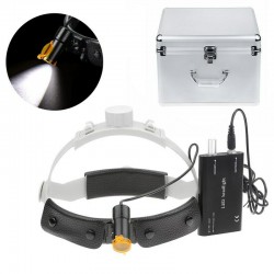 5W Dental Medical LED Headlight with Filter Headband Surgical Headlamp