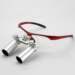 6.0X 420mm Medical Binocular Loupe Dentist Magnifying Surgical Glasses