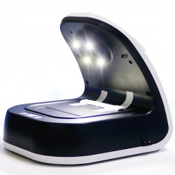 60W Desktop Portable Dental Dust Collector Cordless Vacuum Cleaner with LED Lights