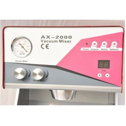 AX-2000C+ Dental Lab Stone Mixer Vacuum Mixing machine Built-in Pump