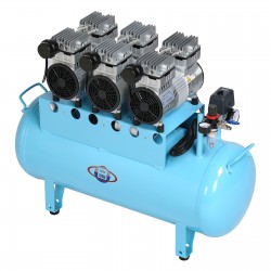 BD-203 90L Dental Lab Meidical Air Compressor Noiseless Oilless 450L/min