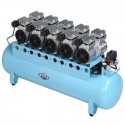BD-205 180L Dental Lab Medical Air Compressor Silent Oilless 750L/min