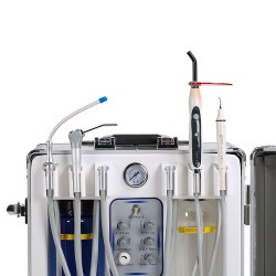 BD406 Portable Dental Unit with 3-Way Syringe+Suction+LED Curing Light