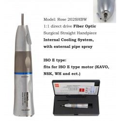 BEING 202SHW/202SHBW Dental Fiber Optic Straight Handpiece External Irrigation Fit KAVO