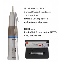 BEING 202SHW/202SHBW Dental Fiber Optic Straight Handpiece External Irrigation Fit KAVO
