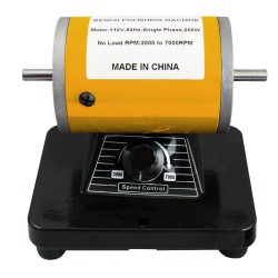 Benchtop Mini Dental Lab Buffer Polisher Polishing Lathe Machine