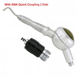 Dental Air Polisher Handpiece + Quick Coupling Compatible with NSK 2 Hole