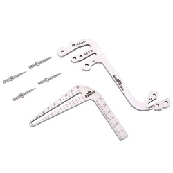 Dental Implant Locator Surgical Drill Guide Instrument Measuring Ruler Calipers Guage