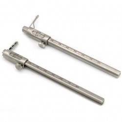 Dental Implant Measuring Gauge Scale 0-80mm Orthodontic Sliding Caliper