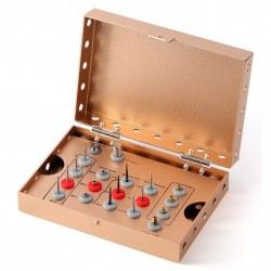 Dental Implant Screw Removal Kit (Shank Drivers / Drills /Guide) Stainless Steel