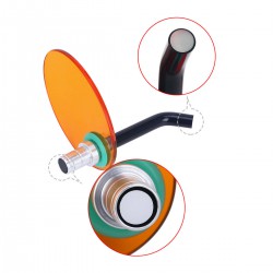 Dental LED Curing Light Cordless Resin Cure Lamp with Light Meter 2000mw/cm2