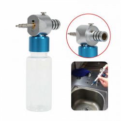 Dental Low Speed Handpiece Maintenance Cleaning Lubricating Cleaner Oiling Press Air Button
