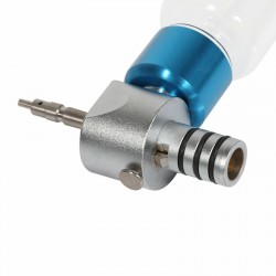 Dental Low Speed Handpiece Maintenance Cleaning Lubricating Cleaner Oiling Press Air Button