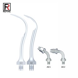 10Pcs Refine® Ultrasonic Scaler Tips A1 A2 AE1 AE2 Fit Amdent LM Ultrasonic Scaler