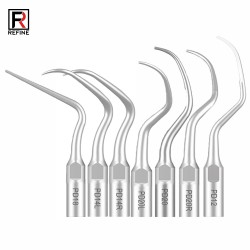 10Pcs Refine® Ultrasonic Scaler Tips for Implant PD2L PD2LD PD2R PD2RD PD5 PD6 PD7 PD8 PD10 Fit SATELEC NSK DTE