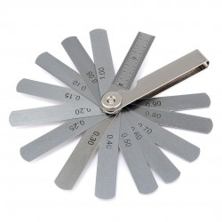 Dental Orthodontic IPR Gauge Ruler 0.05-1.00 mm