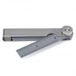 Dental Orthodontic IPR Gauge Ruler 0.05-1.00 mm