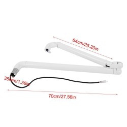 Dental Steering Surgical Light LED Lamp Arm Support For Dental Chair Unit with O-ring