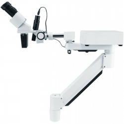 Dental Surgical Operating Microscope with 5W LED Light ＆ Mobile Trolley Cart