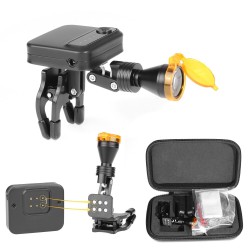 Dental Wireless LED Surgical Headlight 5W with Optical Filter & 2 Batteries