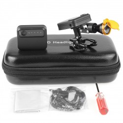 Dental Wireless LED Surgical Headlight 5W with Optical Filter & 2 Batteries