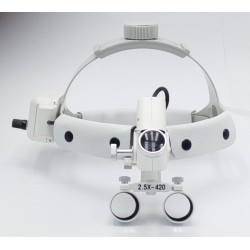 DY-106 2.5X420mm Headband Dental Medical Surgical Loupe with LED Headlight