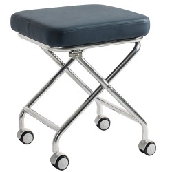 Greeloy GU-P103 Portable Dental Folding Stool Foldable Chair Stainless Steel
