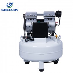 Greeloy® GA-61 600W Dental Lab Medical Oilless Air Compressor with Tank