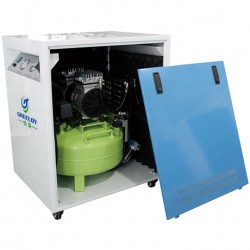 Greeloy® GA-61X 600W/0.75HP Oil Free Silent Air Compressor with Silent Cabinet