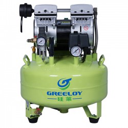 Greeloy® GA-61X 600W/0.75HP Oil Free Silent Air Compressor with Silent Cabinet