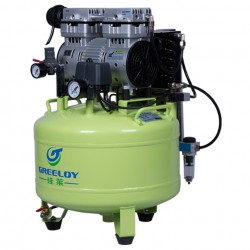 Greeloy® GA-81Y 800W/1HP Silent Dental Oilless Air Compressor with Dryer