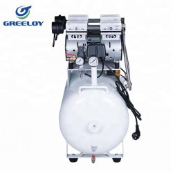 Greeloy® GA-82 2HP Silent Dental Oilless Air Compressor 60L Tank Double Motor