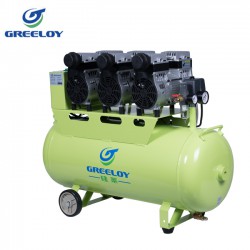 Greeloy® GA-83 Dental Oilless Silent Air Compressor with 90L Tank 465L/min