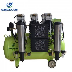 Greeloy® GA-83Y 2400W/3HP Silent Dental Oilless Air Compressor with Dryer