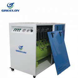 Greeloy® GA-84X 3200W/4HP Silent Dental Oilless Air Compressor with Silent Cabinet