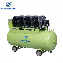 Greeloy® GA-84X 3200W/4HP Silent Dental Oilless Air Compressor with Silent Cabinet