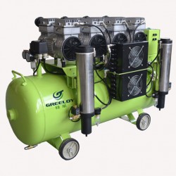 Greeloy® GA-84Y 3200W/4HP Silent Dental Oilless Air Compressor with Dryer