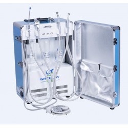 Greeloy® GU-P204 Dental Portable Unit with Air Compressor