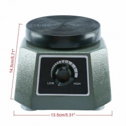 Jintai® JT-14 Round Dental Lab Vibration Plate Variable-Intensity Model Vibrator