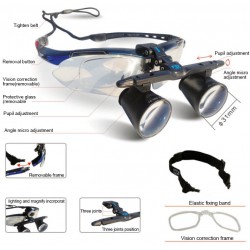KWS FD-501G-2 2.5X/3.5X Dental Medical Surgical Binocular Loupe